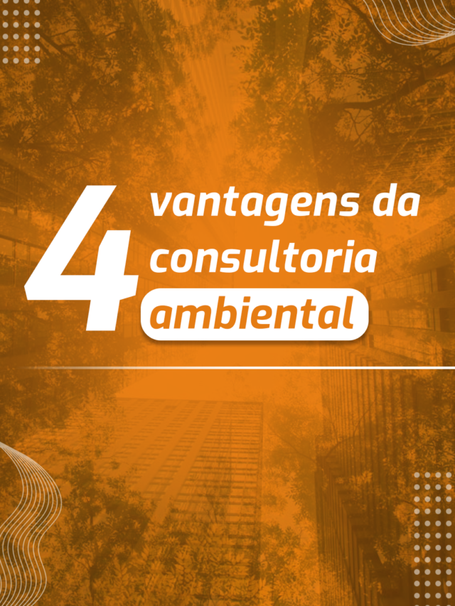 4 vantagens da consultoria ambiental