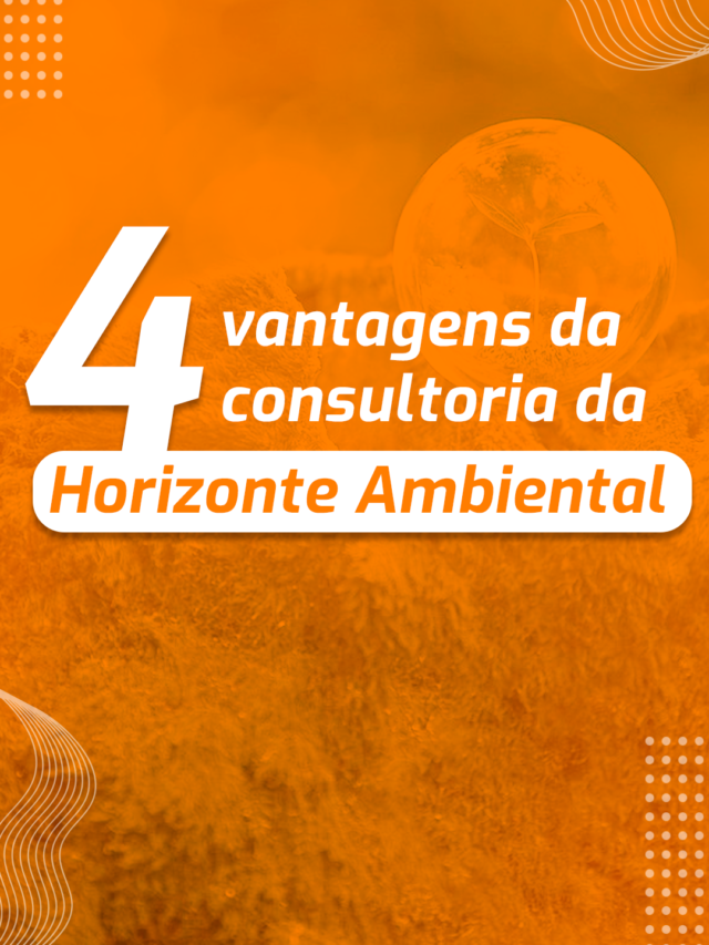 4 Vantagens da consultoria da Horizonte Ambiental